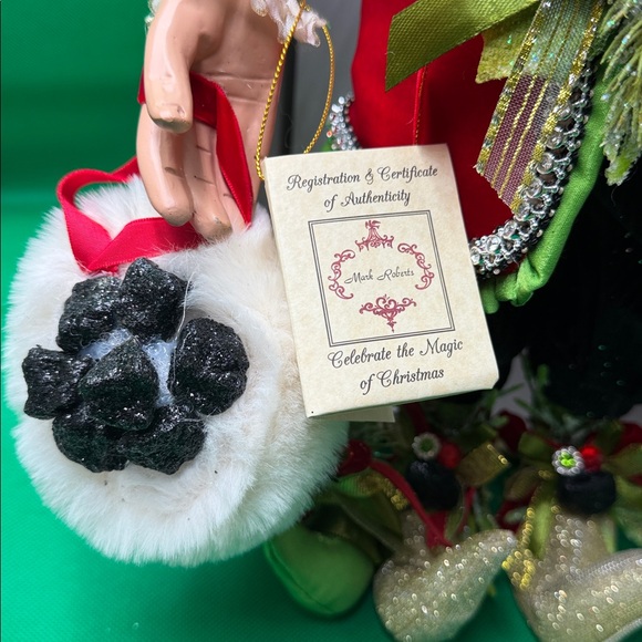 Mark Roberts Christmas Elf with Red and Green Attire - Picture 2 of 5